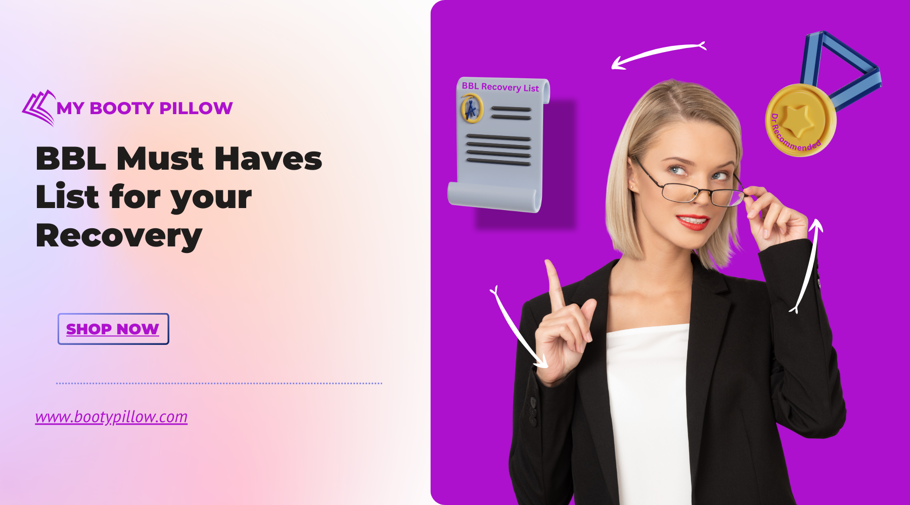 Must-Haves List comprises essential items after BBL surgery