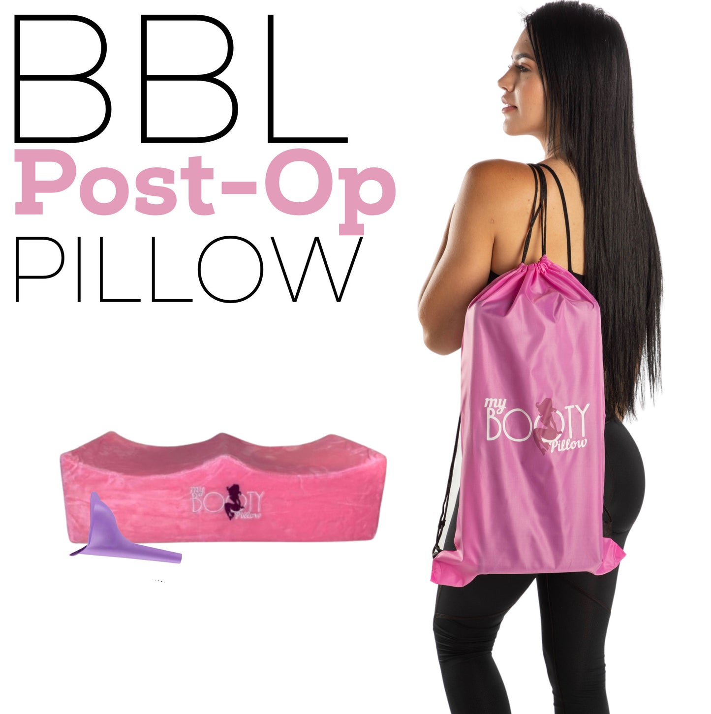 My Booty Pink Pillow
