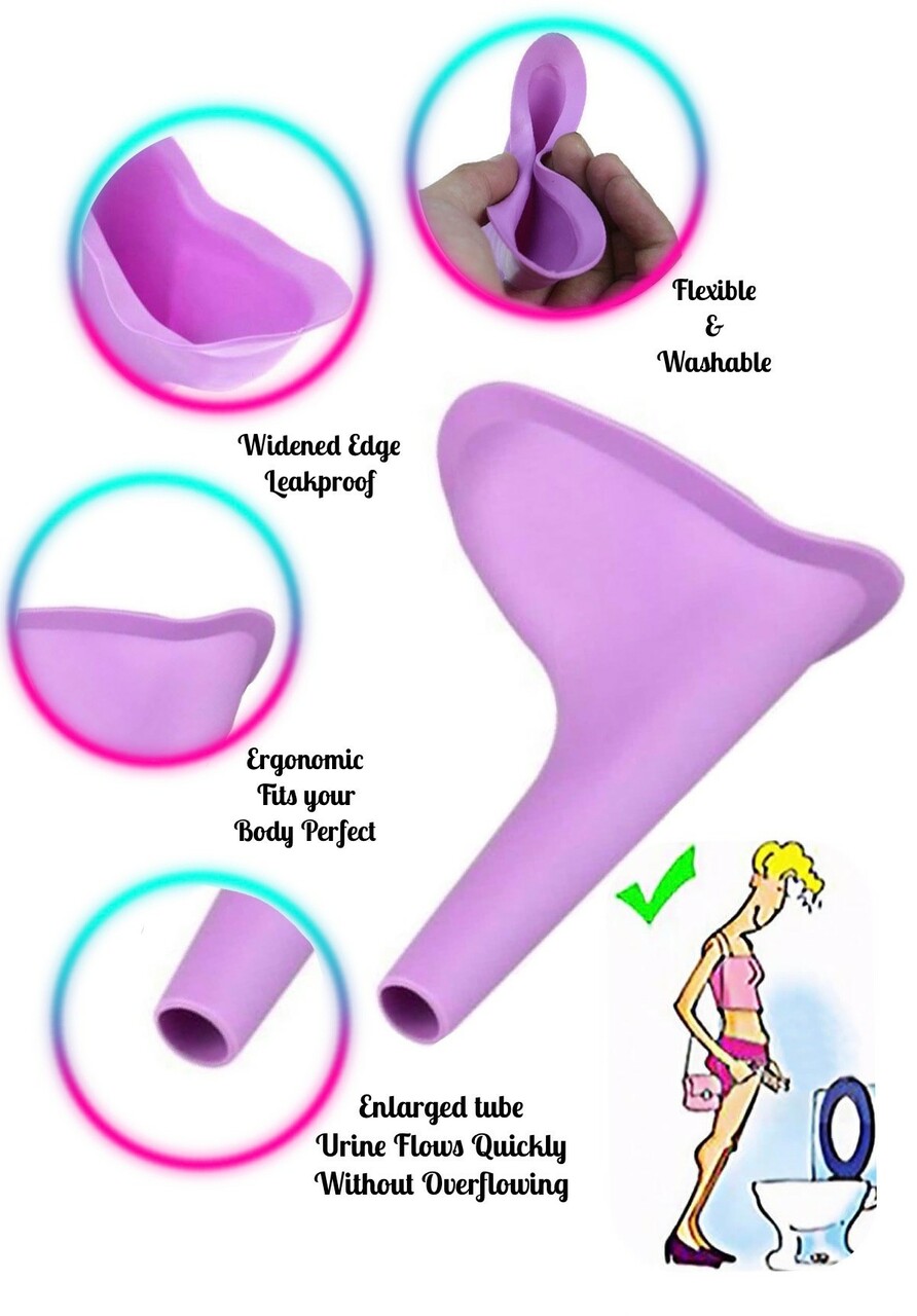 Portable female urinal